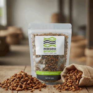 Dried & "Popped" Larvae